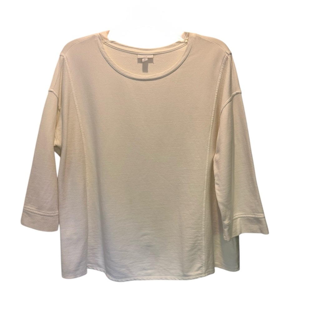J. Jill Women's Cream Top